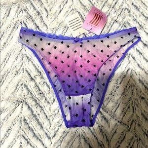 Savage X Fenty Star Panties NWT Medium
